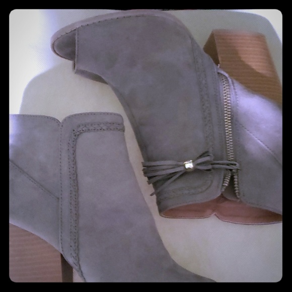 Charlotte Russe Shoes - Open toe ankle boots
